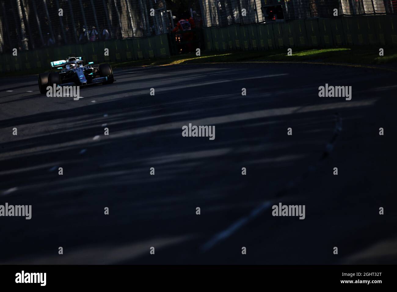 Lewis Hamilton (GBR) Mercedes AMG F1 W10. 17.03.2019. Formula 1 World Championship, Rd 1, Australian Grand Prix, Albert Park, Melbourne, Australia, Race Day. Il credito fotografico dovrebbe essere: XPB/Press Association Images. Foto Stock
