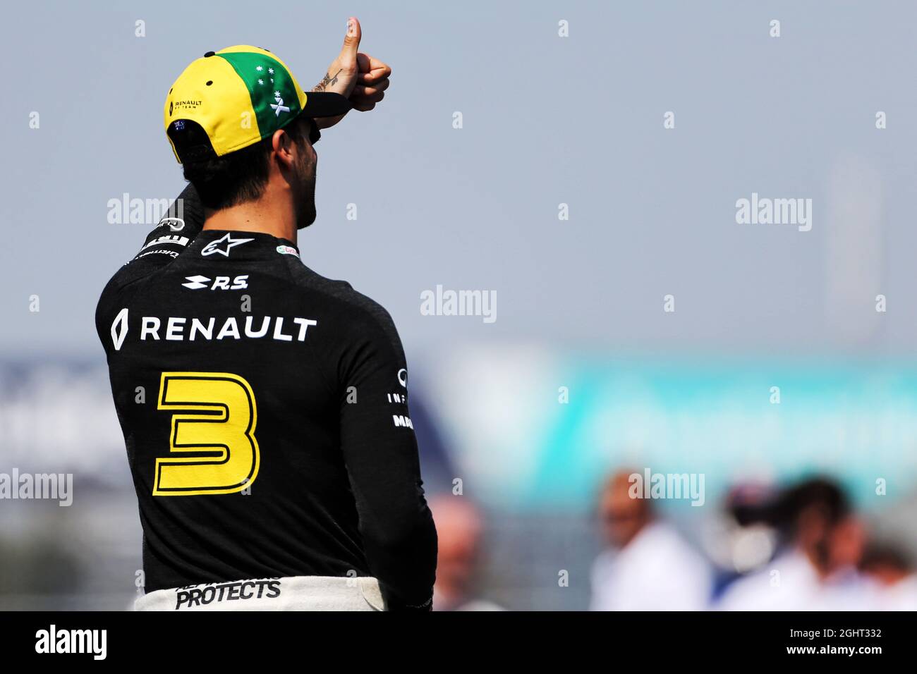 Daniel Ricciardo (AUS) Team Renault F1 sulla sfilata dei piloti. 17.03.2019. Formula 1 World Championship, Rd 1, Australian Grand Prix, Albert Park, Melbourne, Australia, Race Day. Il credito fotografico dovrebbe essere: XPB/Press Association Images. Foto Stock