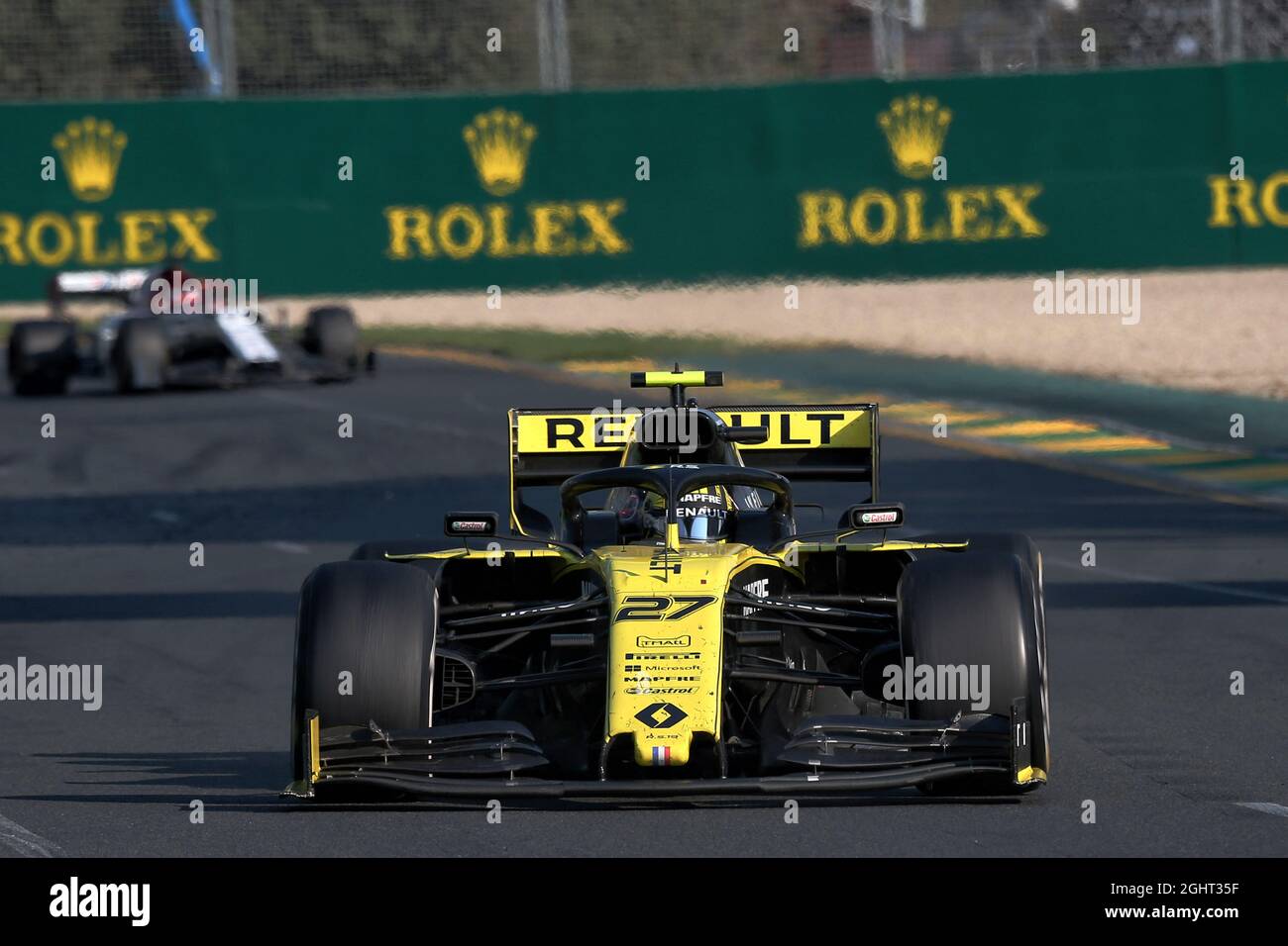 Nico Hulkenberg (GER) Renault F1 Team RS19. 17.03.2019. Formula 1 World Championship, Rd 1, Australian Grand Prix, Albert Park, Melbourne, Australia, Race Day. Il credito fotografico dovrebbe essere: XPB/Press Association Images. Foto Stock