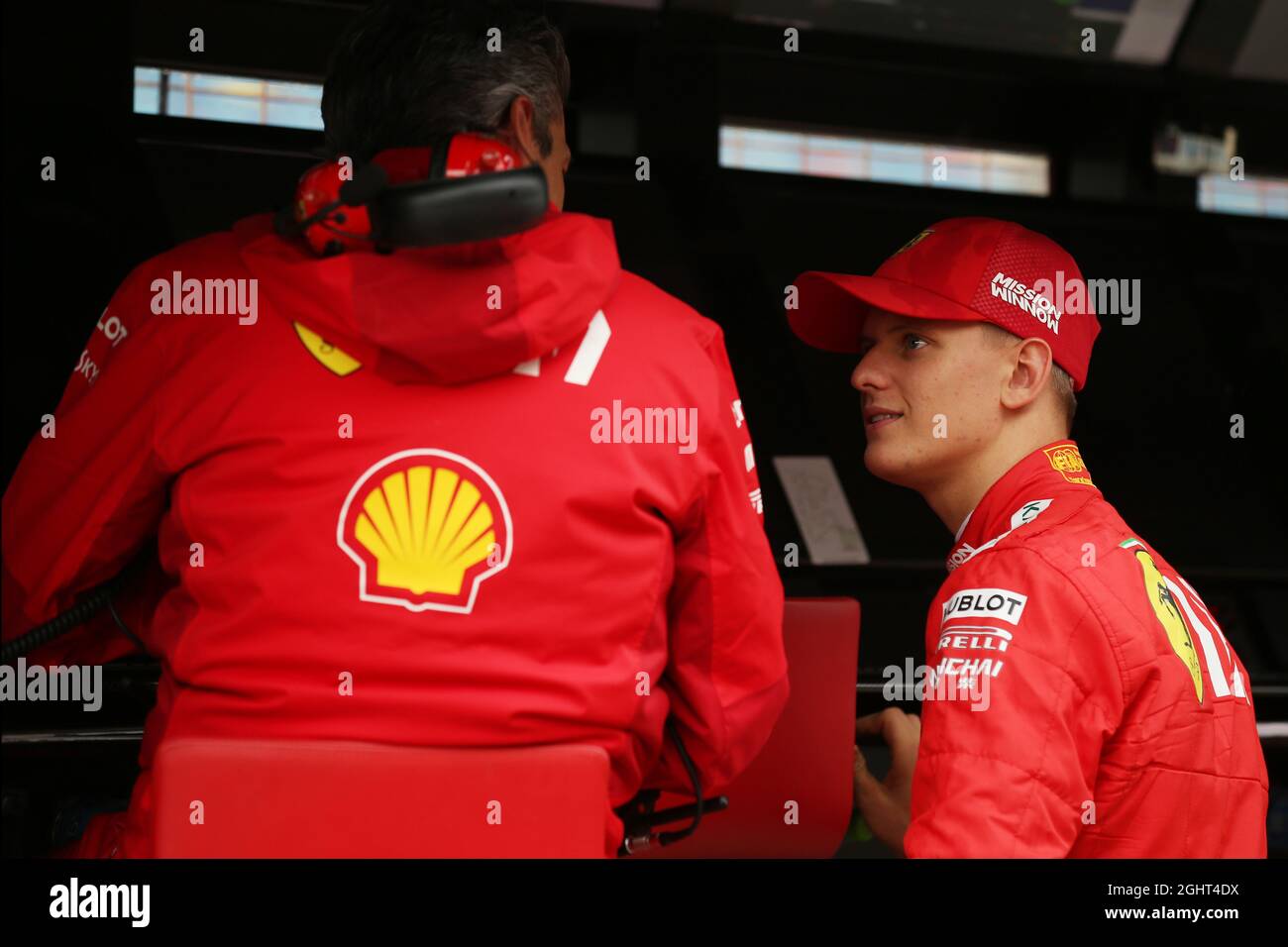 Mick Schumacher (GER) Ferrari Test driver. 02.04.2019. Test di formula uno, Sakhir, Bahrain, Tueday. Il credito fotografico dovrebbe essere: XPB/Press Association Images. Foto Stock