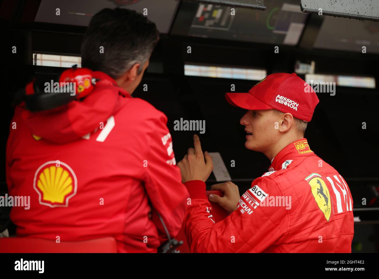 Mick Schumacher (GER) Ferrari Test driver. 02.04.2019. Test di formula uno, Sakhir, Bahrain, Tueday. Il credito fotografico dovrebbe essere: XPB/Press Association Images. Foto Stock