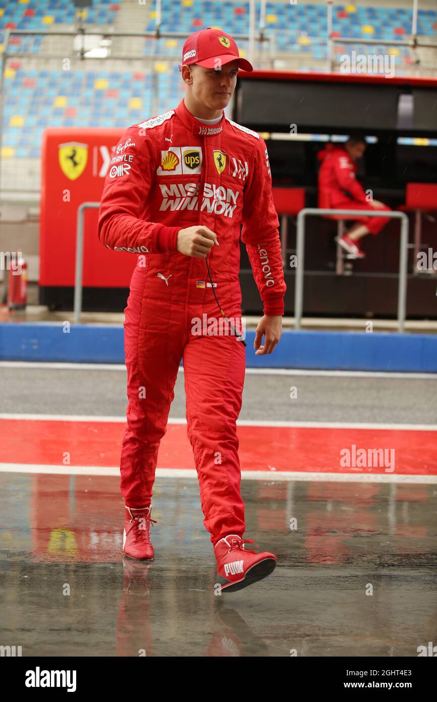 Mick Schumacher (GER) Ferrari Test driver. 02.04.2019. Test di formula uno, Sakhir, Bahrain, Tueday. Il credito fotografico dovrebbe essere: XPB/Press Association Images. Foto Stock
