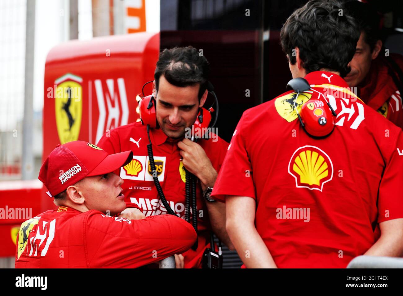 Mick Schumacher (GER) Ferrari Test driver. 02.04.2019. Test di formula uno, Sakhir, Bahrain, Tueday. Il credito fotografico dovrebbe essere: XPB/Press Association Images. Foto Stock