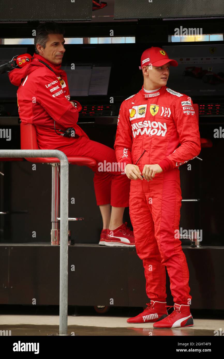 Mick Schumacher (GER) Ferrari Test driver. 02.04.2019. Test di formula uno, Sakhir, Bahrain, Tueday. Il credito fotografico dovrebbe essere: XPB/Press Association Images. Foto Stock
