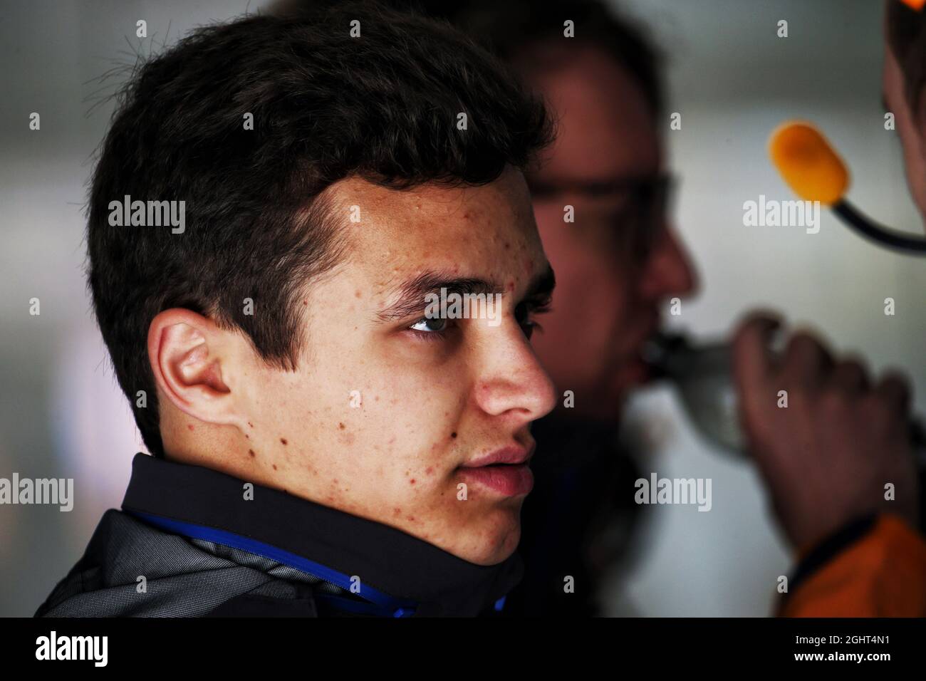 Lando Norris (GBR) McLaren. 12.04.2019. Formula 1 World Championship, Rd 3, Gran Premio di Cina, Shanghai, Cina, Giorno della pratica. Il credito fotografico dovrebbe essere: XPB/Press Association Images. Foto Stock