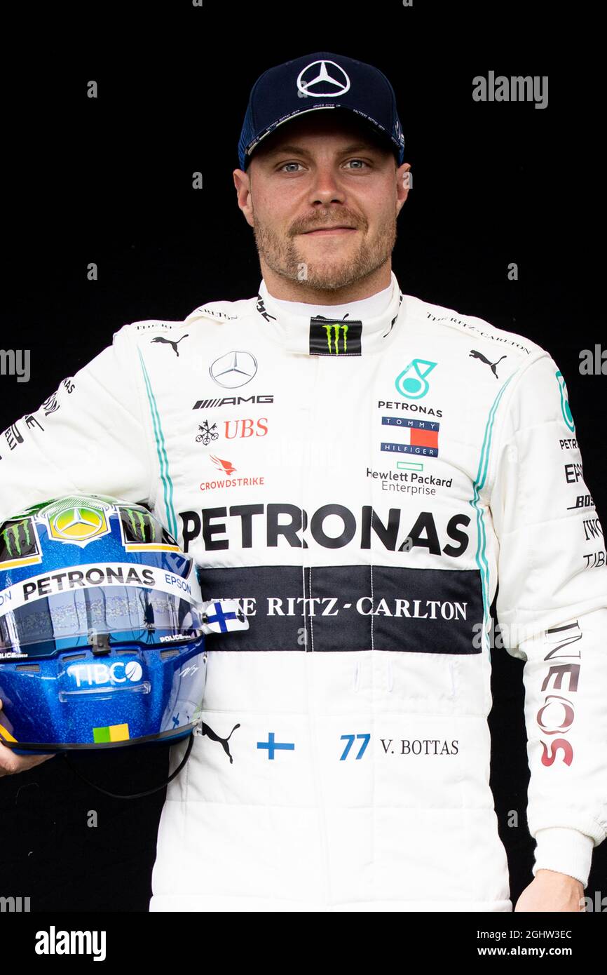 Valtteri Bottas (fin) Mercedes AMG F1. Gran Premio d'Australia, giovedì 12 marzo 2020. Albert Park, Melbourne, Australia. 12.03.2020. Formula 1 World Championship, Rd 1, Australian Grand Prix, Albert Park, Melbourne, Australia, giorno di preparazione. Il credito fotografico dovrebbe essere: XPB/Press Association Images. Foto Stock