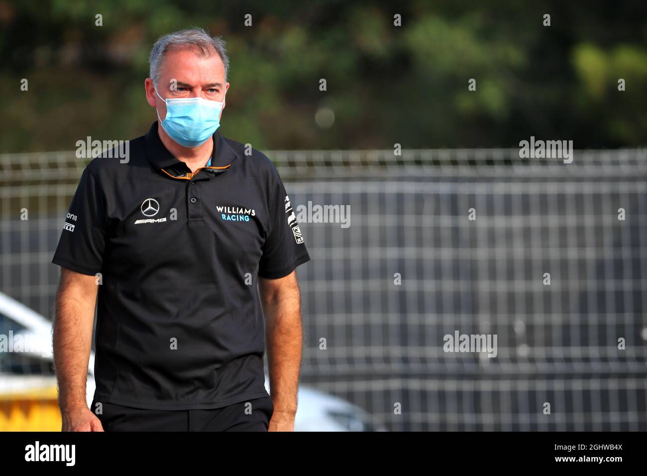 Dave Redding (GBR) Williams Racing Team Manager. Campionato del mondo di Formula 1 14.08.2020, Rd 6, Gran Premio di Spagna, Barcellona, Spagna, Giorno della pratica. Il credito fotografico dovrebbe essere: XPB/Press Association Images. Foto Stock