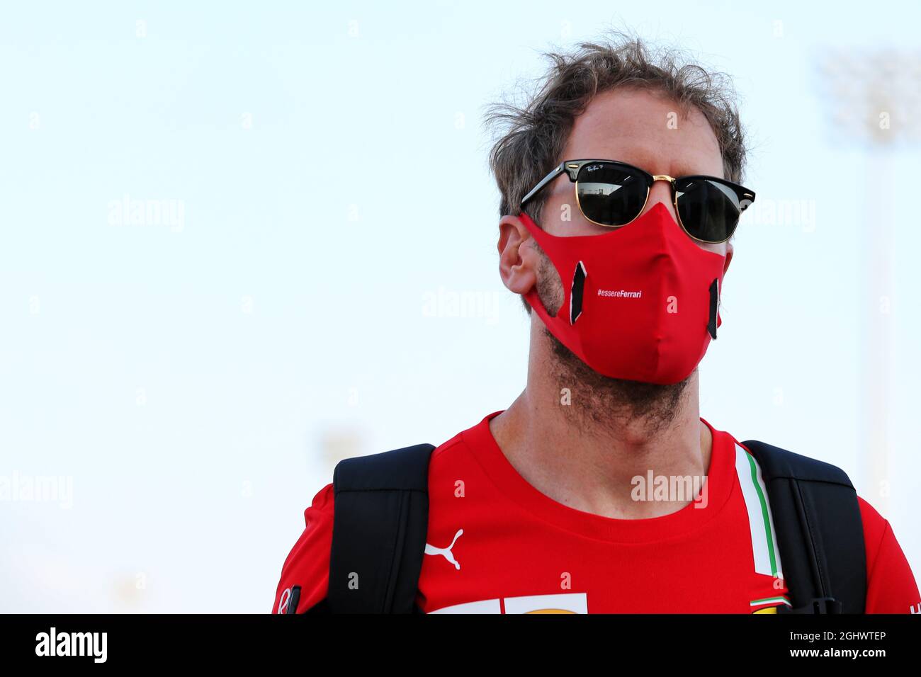 Sebastian Vettel (GER) Ferrari. 03.12.2020. Formula 1 World Championship, Rd 16, Sakhir Grand Prix, Sakhir, Bahrain, Giorno di preparazione. Il credito fotografico dovrebbe essere: XPB/Press Association Images. Foto Stock