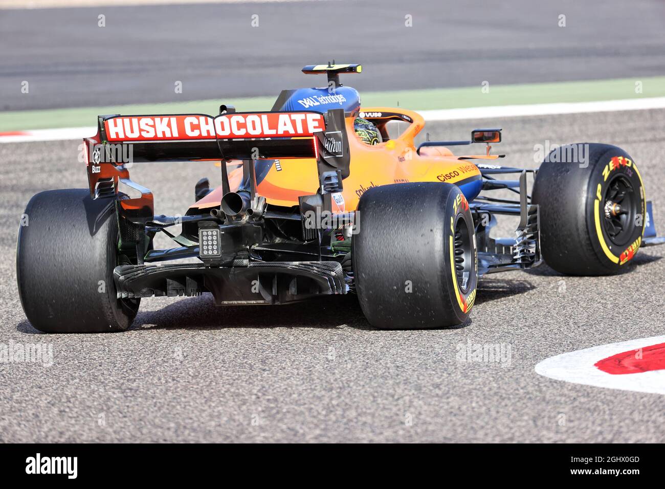 Lando Norris (GBR) McLaren MCL35M. 13.03.2021. Test di formula 1, Sakhir, Bahrain, giorno due. Il credito fotografico dovrebbe essere: XPB/Press Association Images. Foto Stock