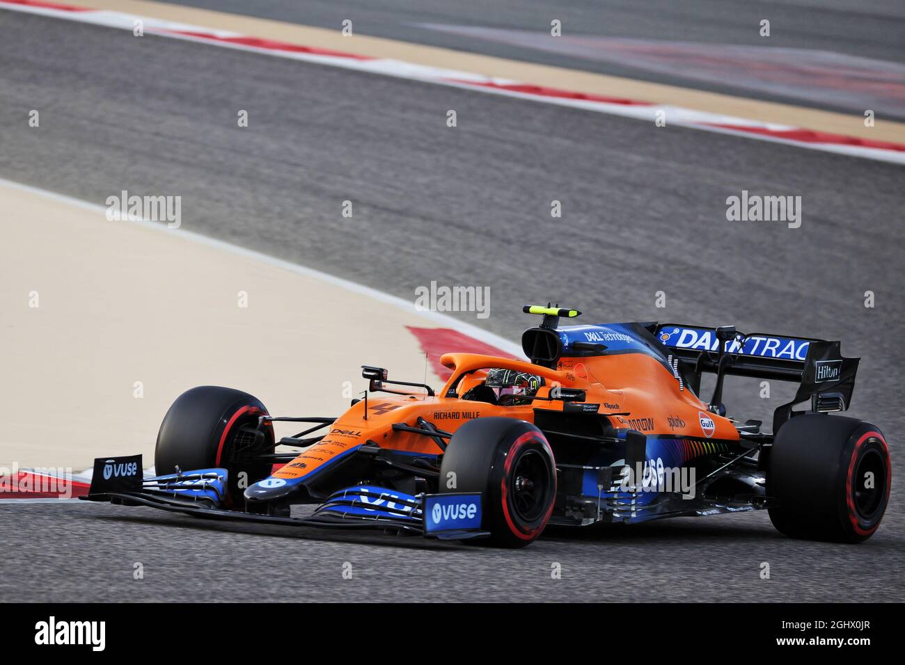 Lando Norris (GBR) McLaren MCL35M. 13.03.2021. Test di formula 1, Sakhir, Bahrain, giorno due. Il credito fotografico dovrebbe essere: XPB/Press Association Images. Foto Stock