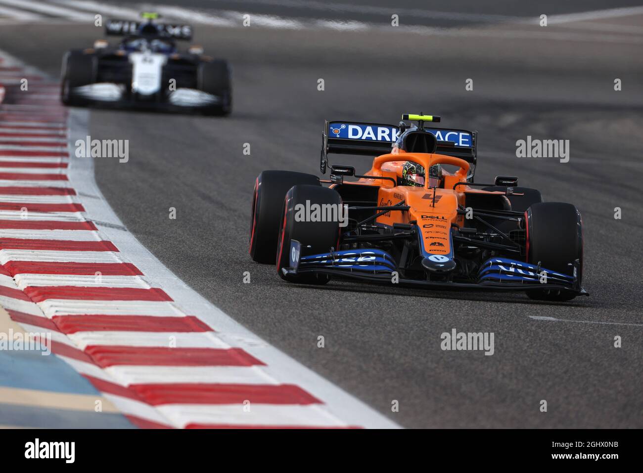 Lando Norris (GBR) McLaren MCL35M. 13.03.2021. Test di formula 1, Sakhir, Bahrain, giorno due. Il credito fotografico dovrebbe essere: XPB/Press Association Images. Foto Stock