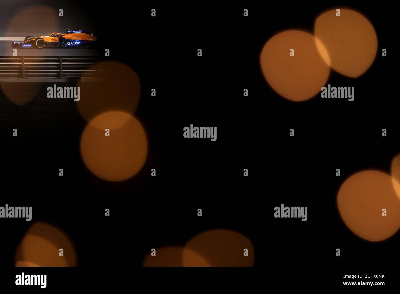 Lando Norris (GBR) McLaren MCL35M. 13.03.2021. Test di formula 1, Sakhir, Bahrain, giorno due. Il credito fotografico dovrebbe essere: XPB/Press Association Images. Foto Stock