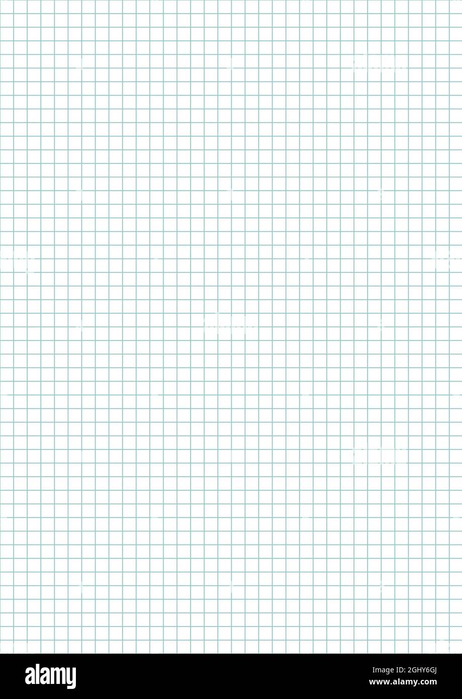 Griglia di carta a foglia libera pronta per la stampa, quando non si riesce a trovare carta a griglia. Questo risolve il problema. Lasciare le dimensioni al massimo per Foto Stock