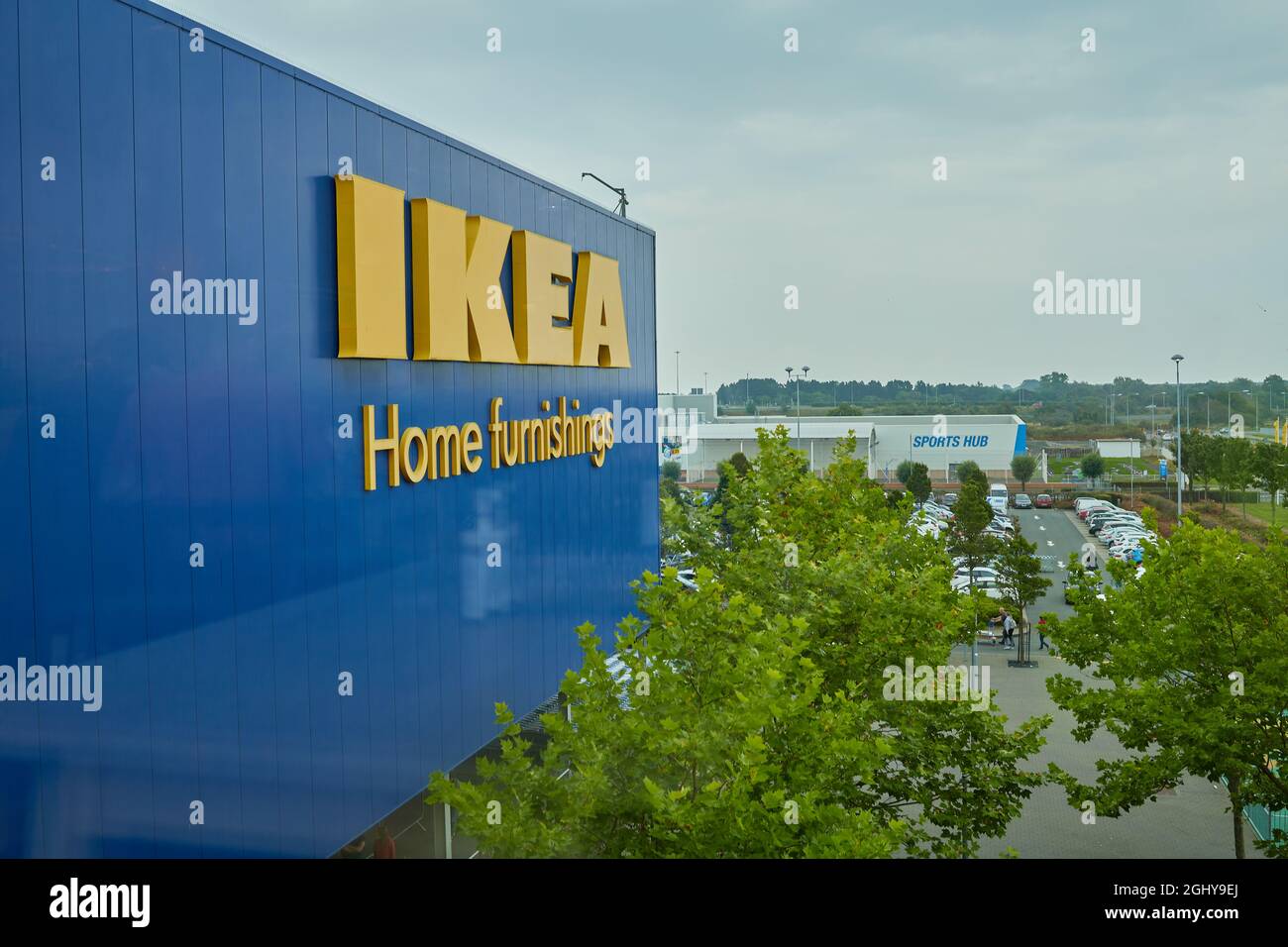 DUBLINO - IRLANDA - SEP-04-2021 IKEA Store a Dubin Irlanda. Foto Stock