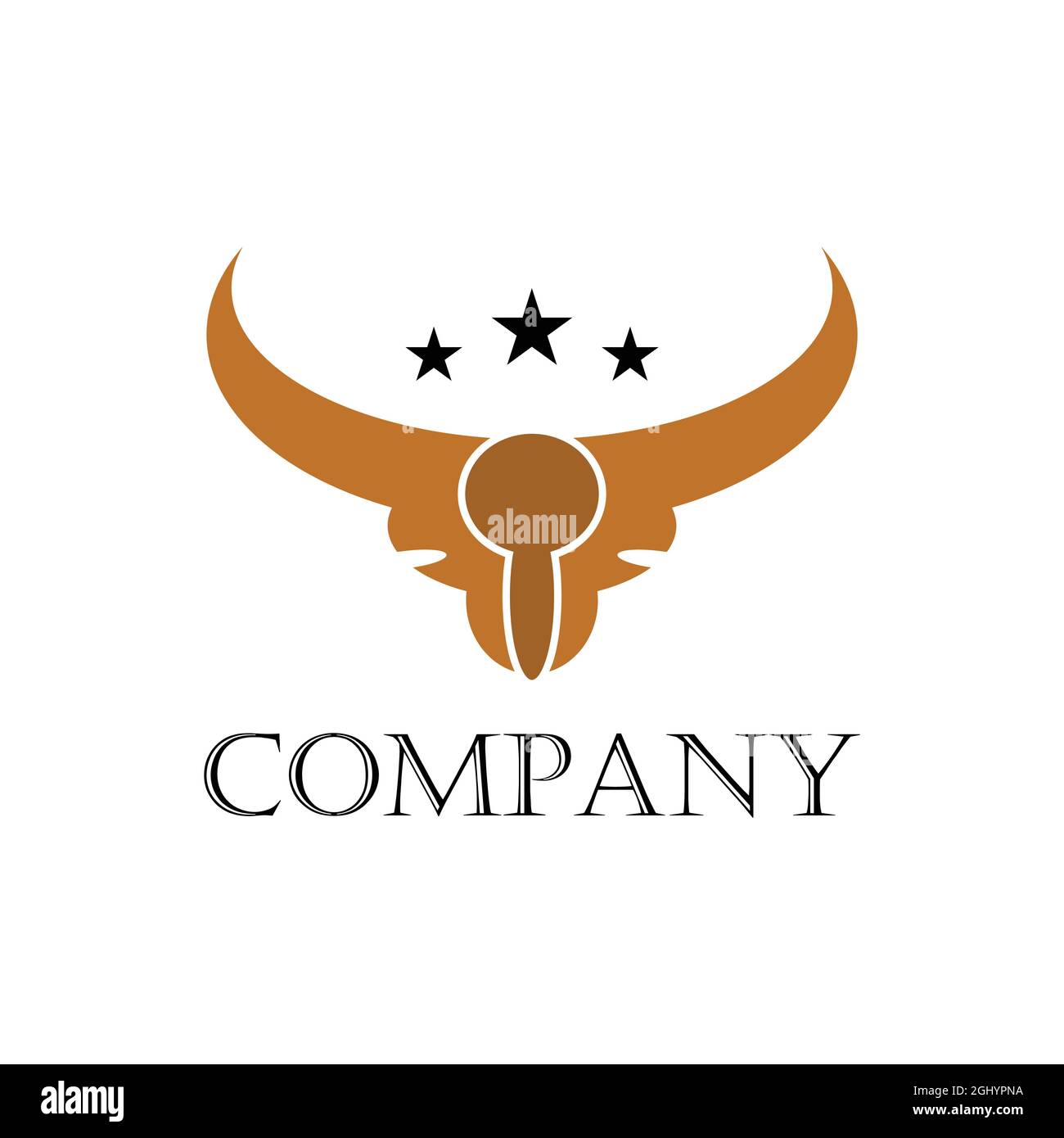 logo personalizzato con il nome dell'azienda Illustrazione Vettoriale