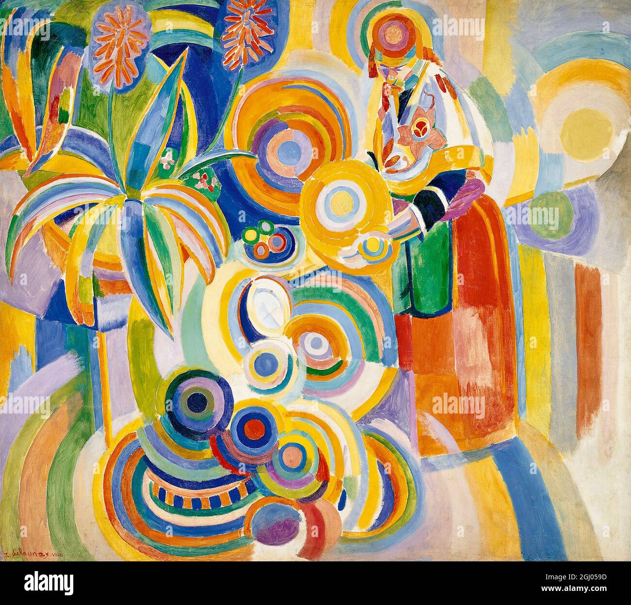 Opera di Robert Delaunay - Donne portoghesi - 1916 Foto Stock