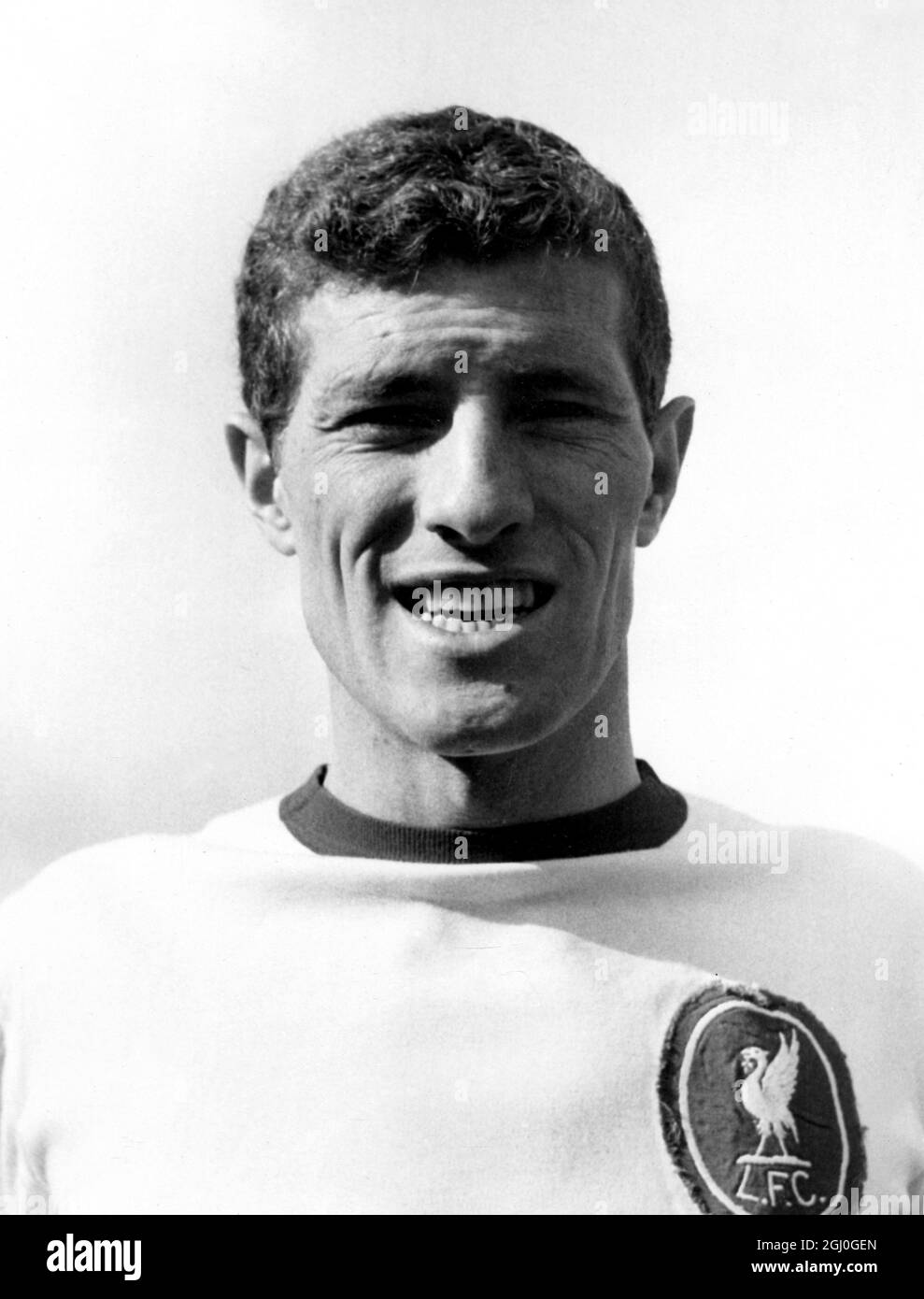 Billy Stevenson, Liverpool FC metà sinistra. Marzo 1963 Foto Stock