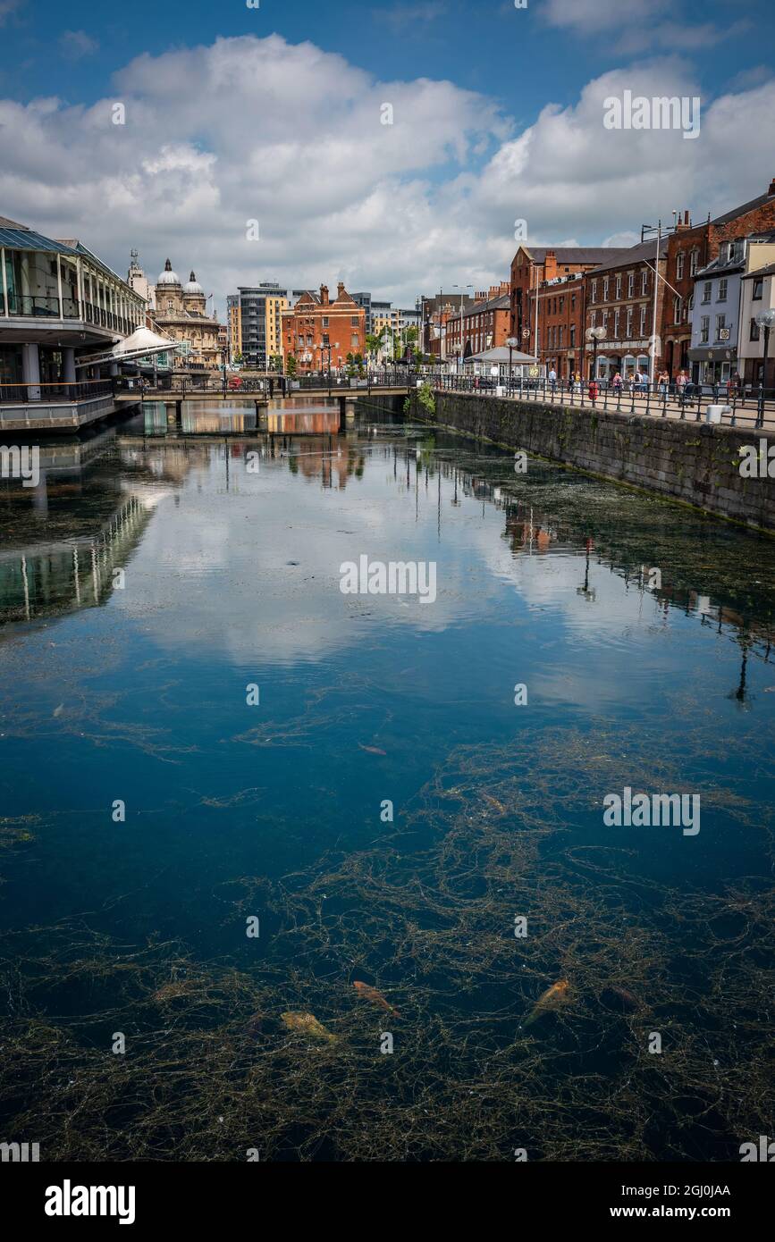 Centro commerciale Prince's Quay al Prince's Dock, Kingston upon Hull, East Yorkshire, Regno Unito Foto Stock