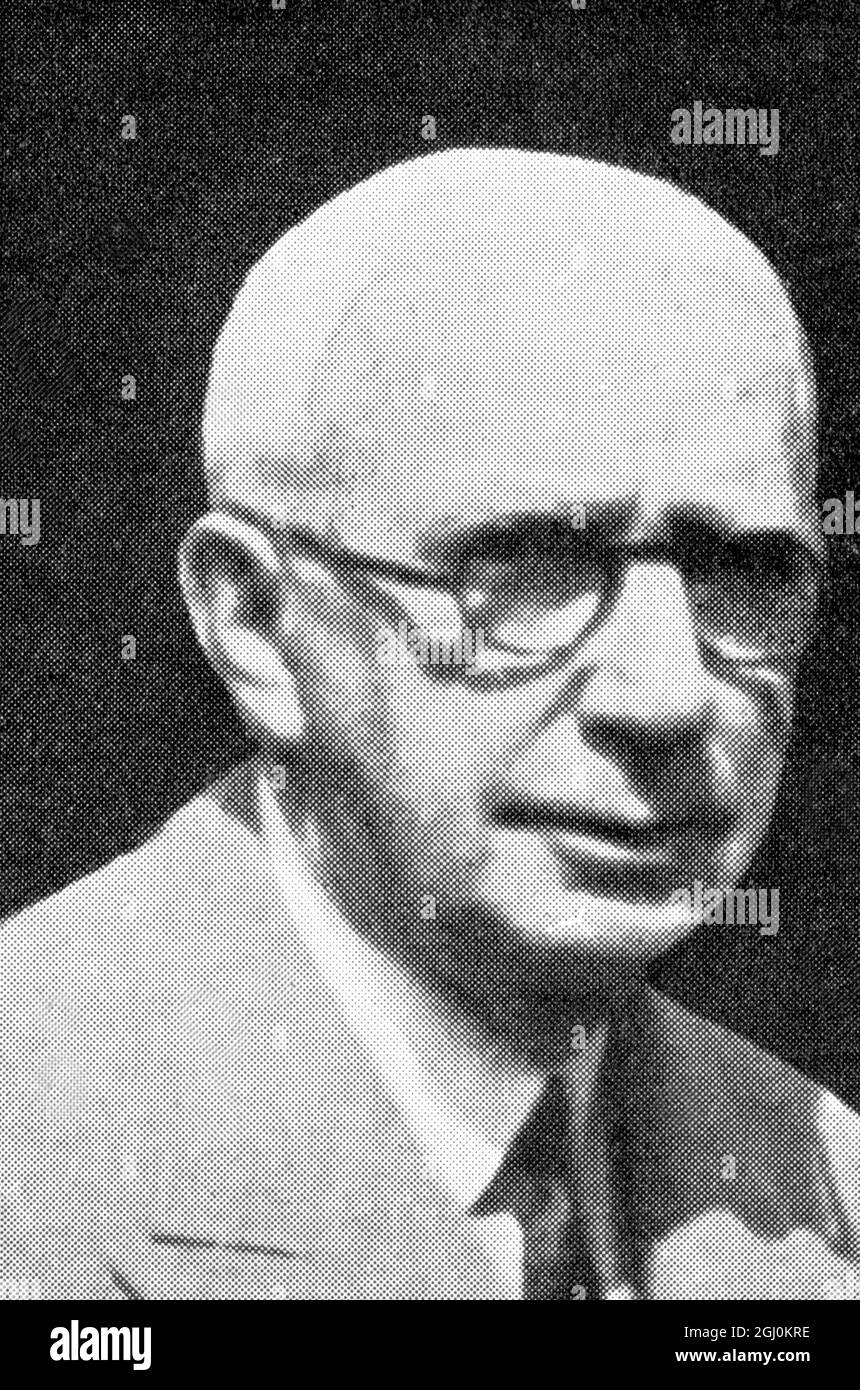 William May Garland, un uomo d'affari locale che è stato presidente del Comitato Organizzatore dei Giochi Olimpici del 1932, Los Angeles, USA, Foto Stock