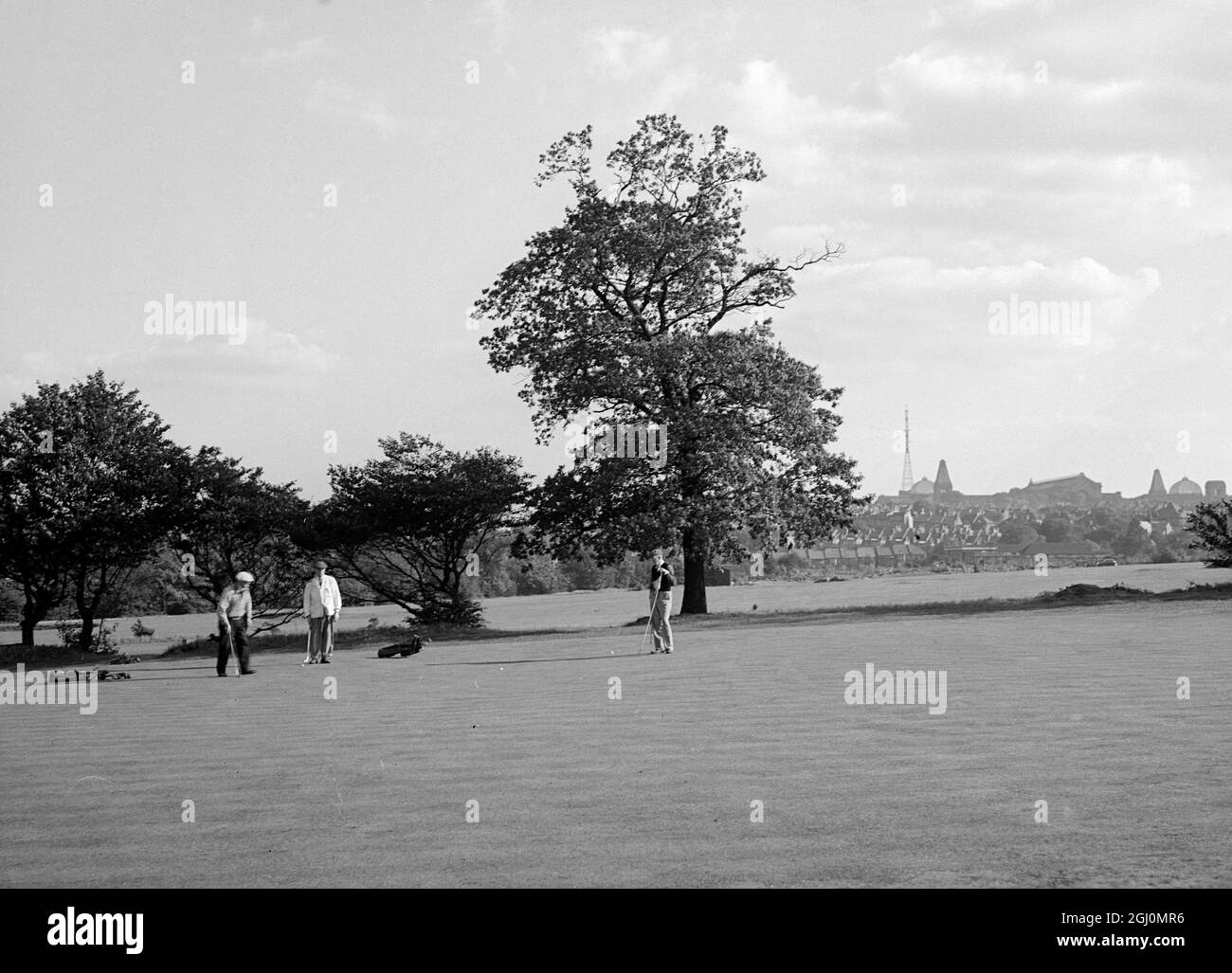 Londons Natural History London Golf Club , Muswell Hill , North London 26 Settembre 1944 ©TopFoto Foto Stock