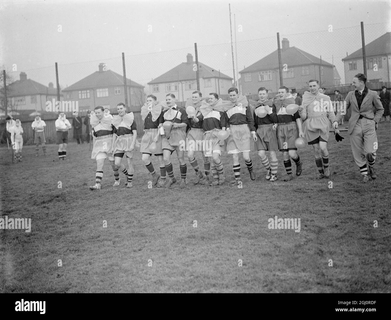 Calcio fumetto della polizia - Shooters Hill . 1945 Foto Stock