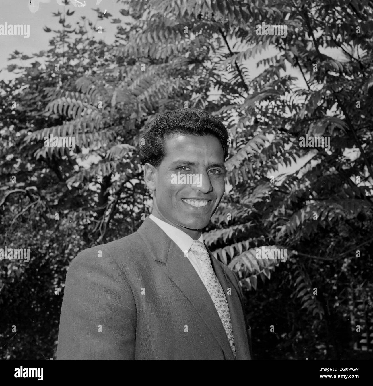 MOHD NASIR - GIOCO OLIMPICO PAKISTAN SQUADRA OLIMPICA 4 AGOSTO 1960 Foto Stock