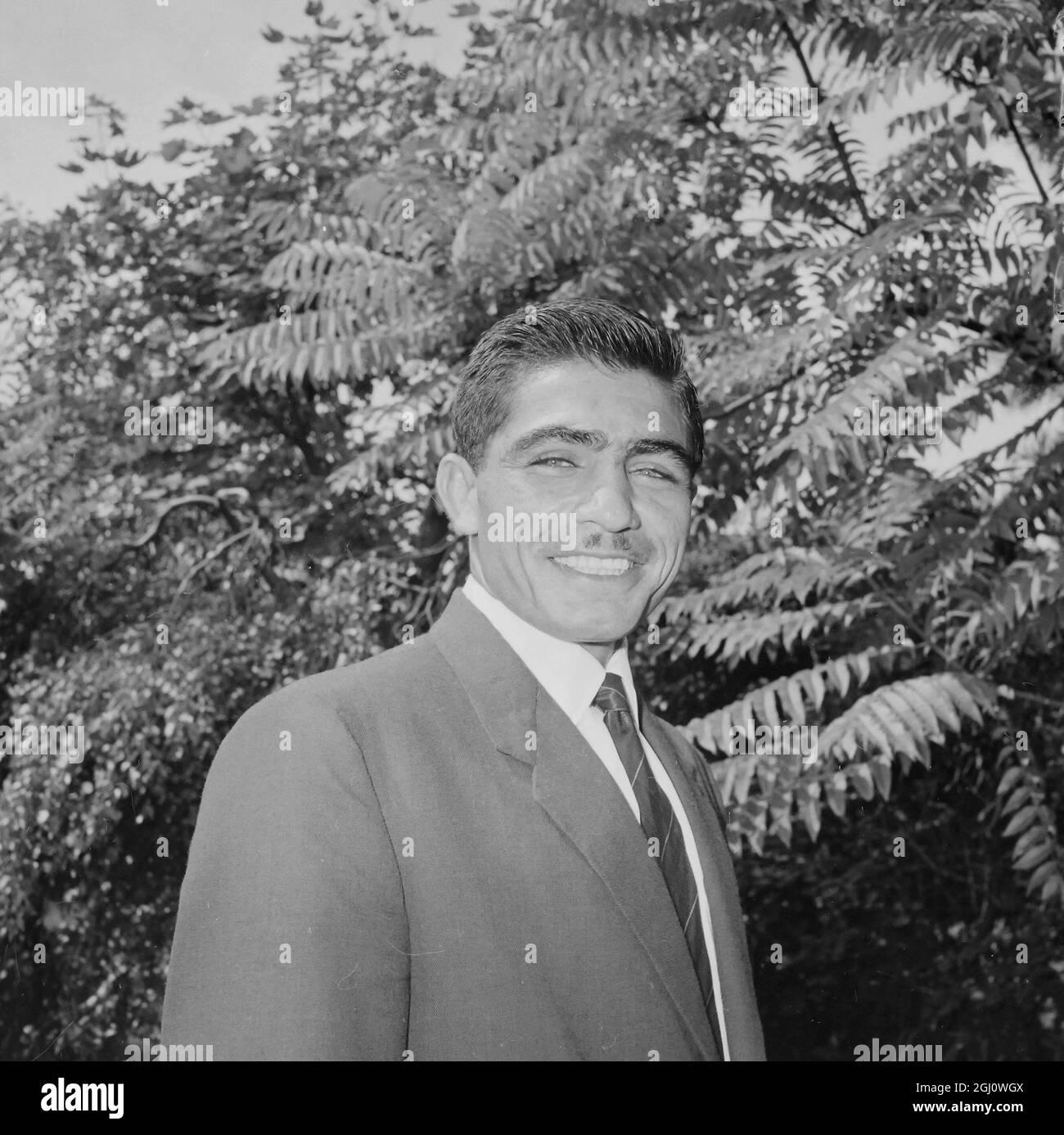 GHULAM SARWAR - GIOCO OLIMPICO PAKISTAN SQUADRA OLIMPICA 4 AGOSTO 1960 Foto Stock