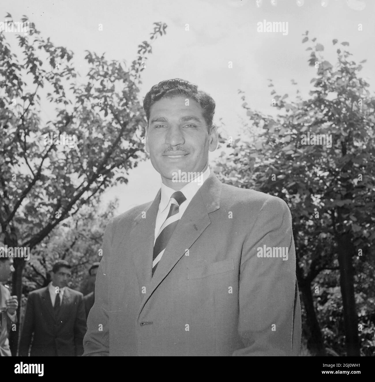 MOHD SAFDAR BOXER - GIOCO OLIMPICO PAKISTAN OLYMPIC TEAM 4 AGOSTO 1960 Foto Stock