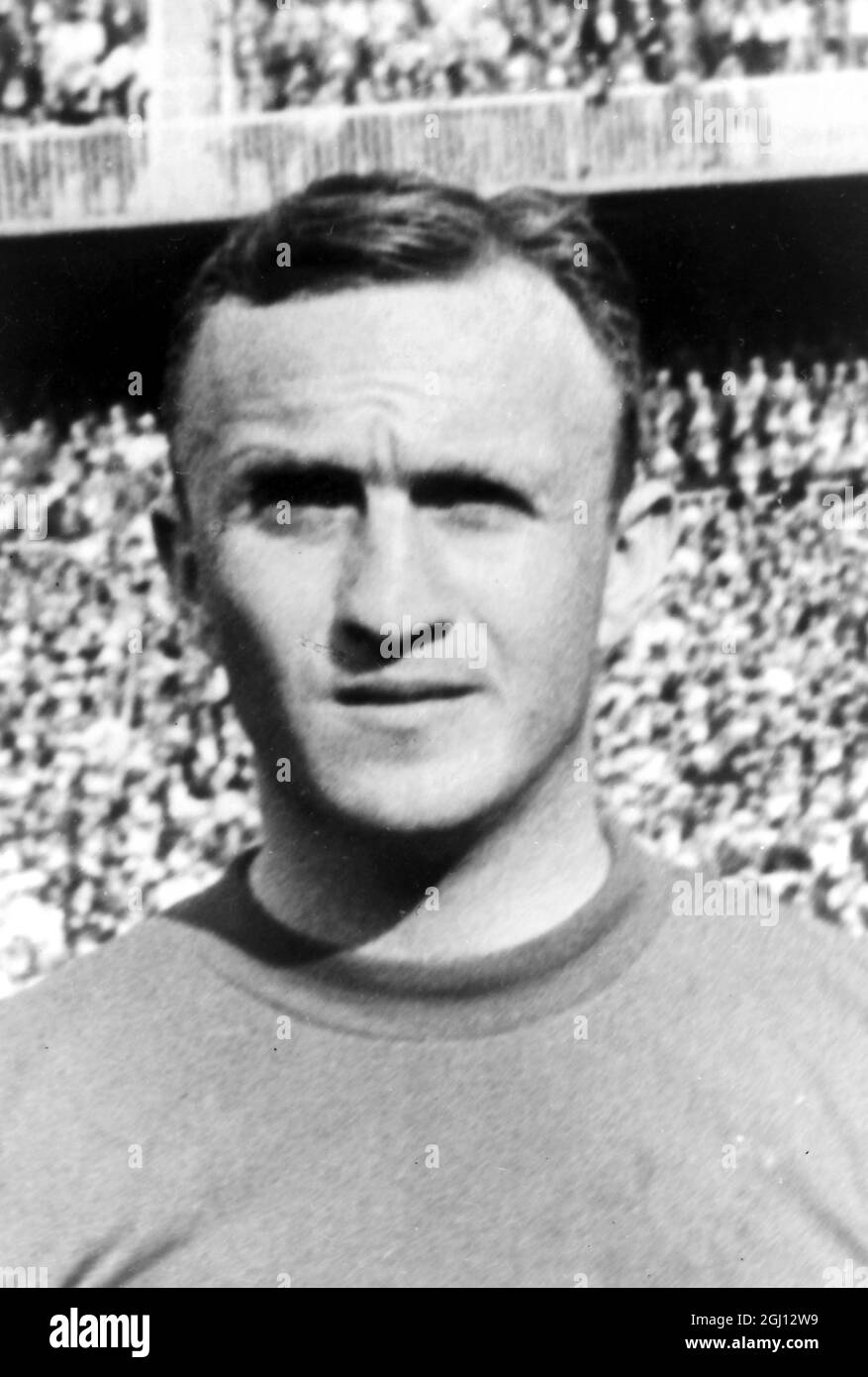 CALCIATORE DEL REAL MADRID FOOTBALL CLUB - EMILIO SANTAMARIA 11 DICEMBRE 1961 Foto Stock