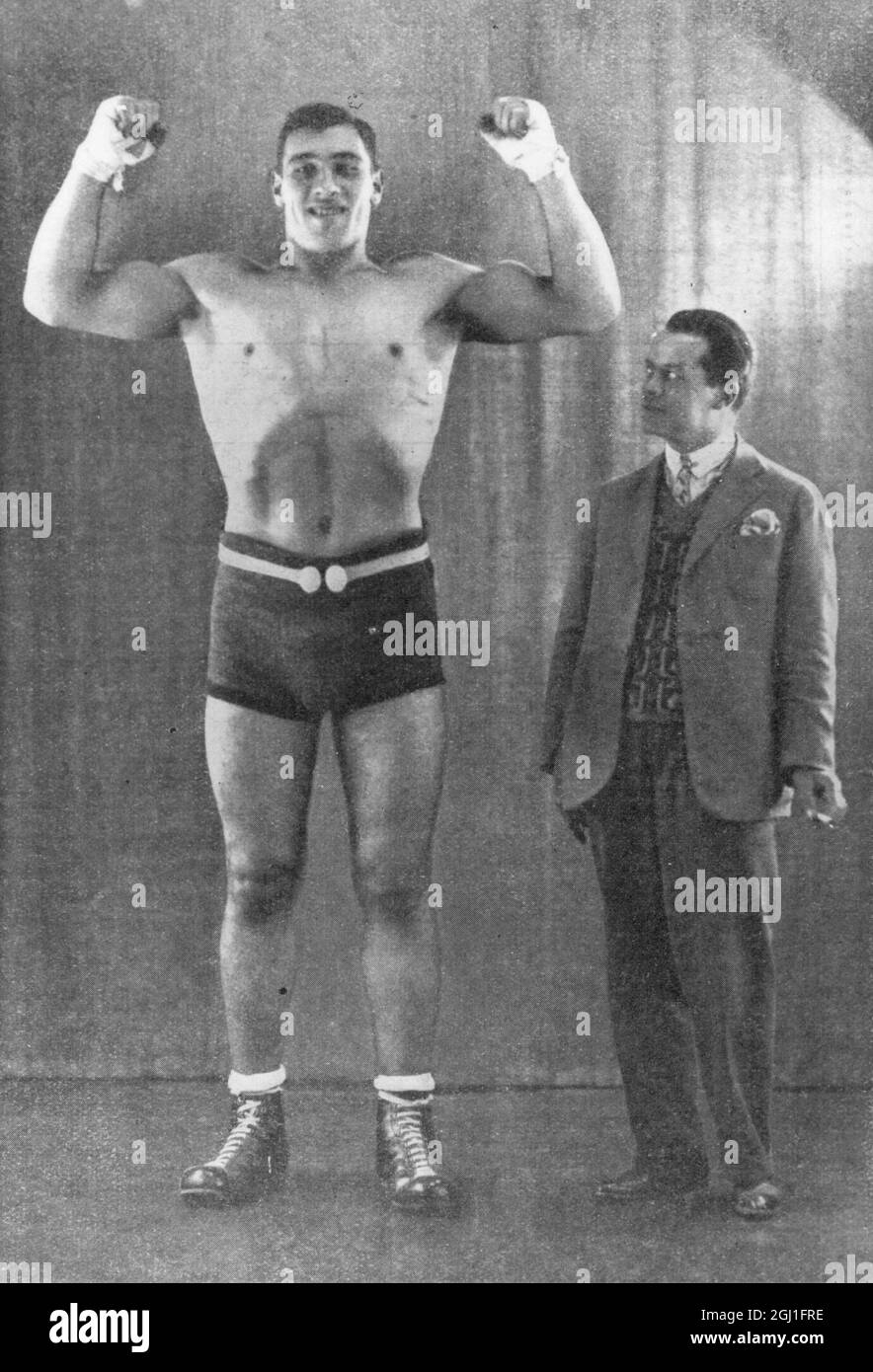 Italiano boxer primo carnera immagini e fotografie stock ad alta  risoluzione - Alamy