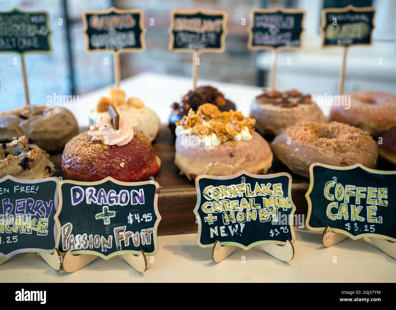 Salty Donut Cafe Wynwood Art District South Miami, Miami Florida, USA Foto Stock