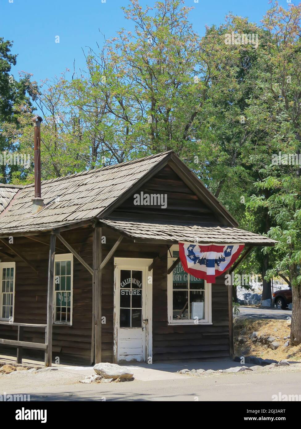 Columbia state Historic Park, The Franco Cabin - California Store, Columbia, California Foto Stock