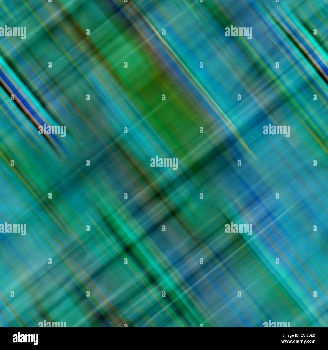 Astratto motivo crocevia nifty di colori verde e blu più scuri. Punti di tensione croccanti, texture senza cuciture, toni di fondo con messa a fuoco morbida, Foto Stock