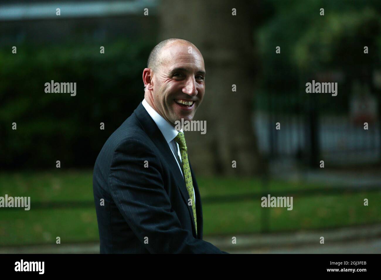 Londra, Inghilterra, Regno Unito. 8 settembre 2021. DAN ROSENFIELD, capo dello staff del primo ministro britannico Boris Johnson, si trova a Downing Street. (Credit Image: © Tayfun Salci/ZUMA Press Wire) Credit: ZUMA Press, Inc./Alamy Live News Foto Stock