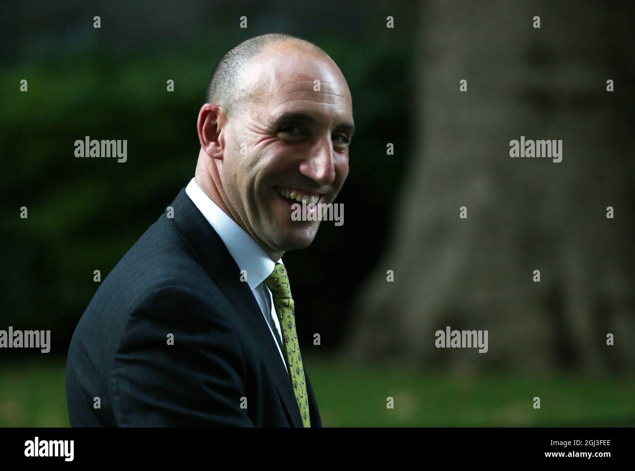 Londra, Inghilterra, Regno Unito. 8 settembre 2021. DAN ROSENFIELD, capo dello staff del primo ministro britannico Boris Johnson, si trova a Downing Street. (Credit Image: © Tayfun Salci/ZUMA Press Wire) Credit: ZUMA Press, Inc./Alamy Live News Foto Stock