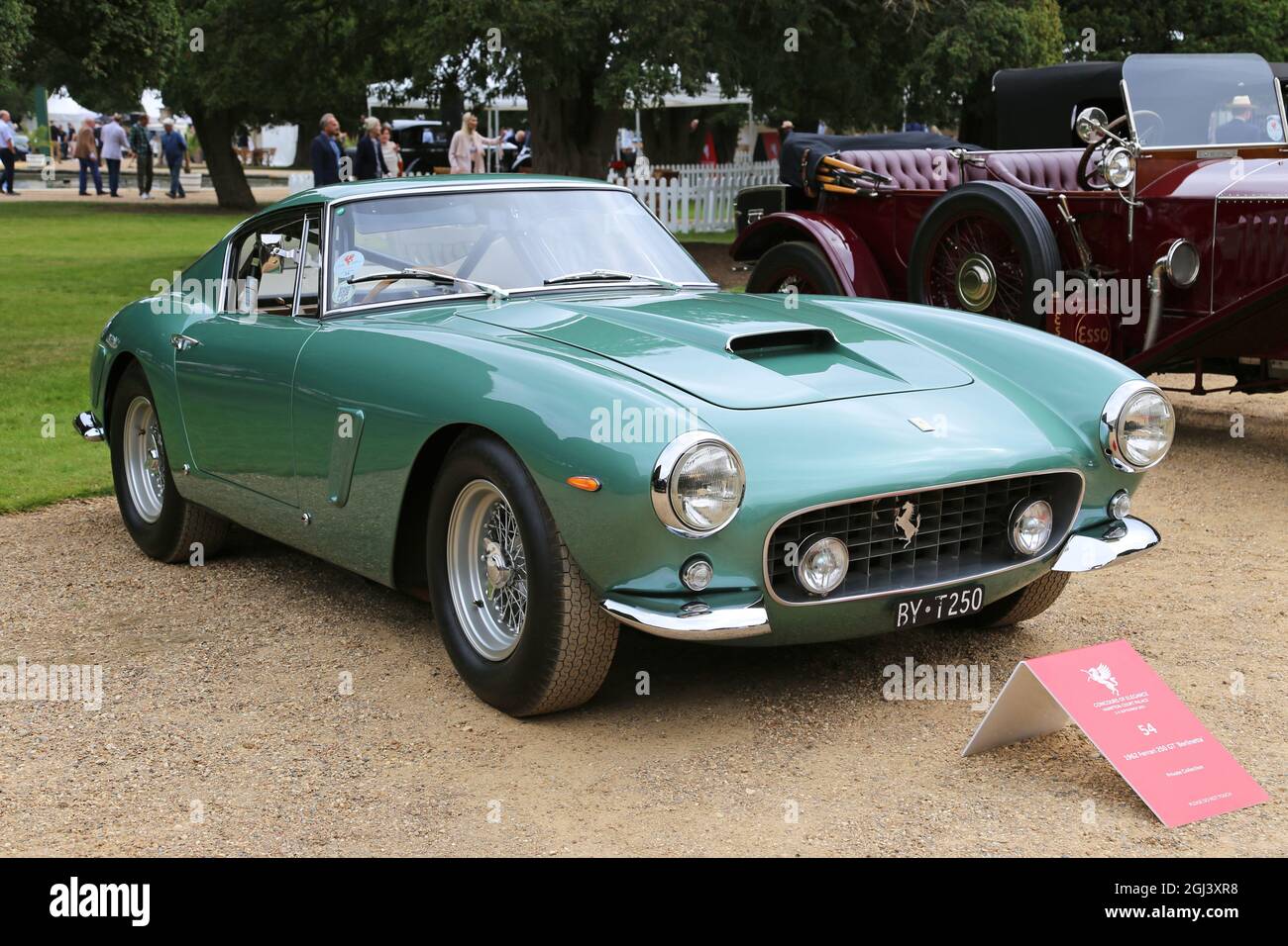 Ferrari 250GT Berlinetta SWB (1962), Concours of Elegance 2021, Hampton Court Palace, Londra, Regno Unito, Europa Foto Stock