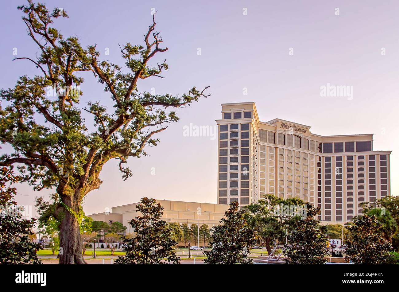 Beau Rivage Casino è illustrato, 5 settembre 2021, a Biloxi, Mississippi. Beau Rivage è di proprietà e gestita da MGM Resorts International. Foto Stock