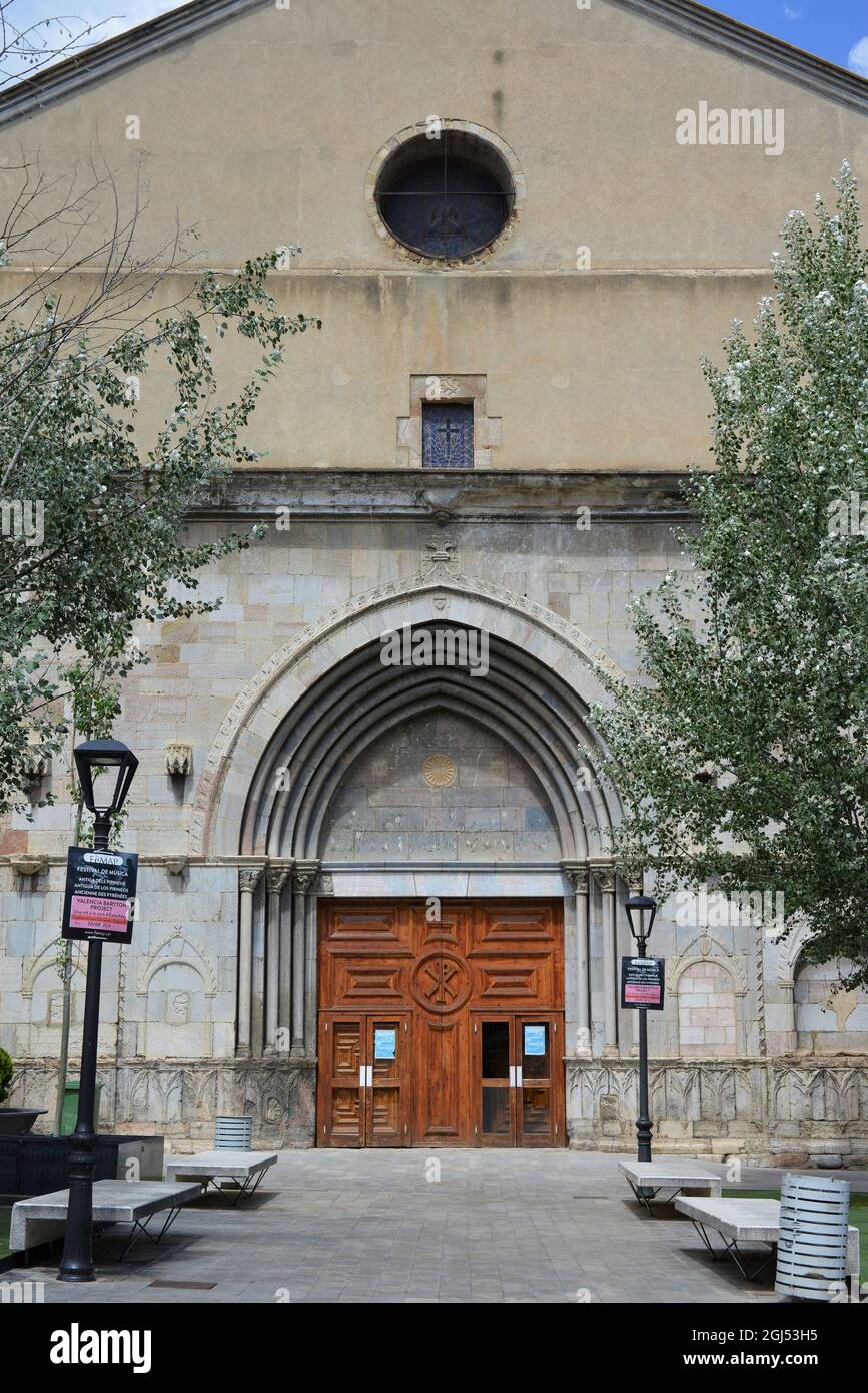 Convento di Sant Domènec a Puigcerdà, Gerona, Catalogna, Spagna Foto Stock