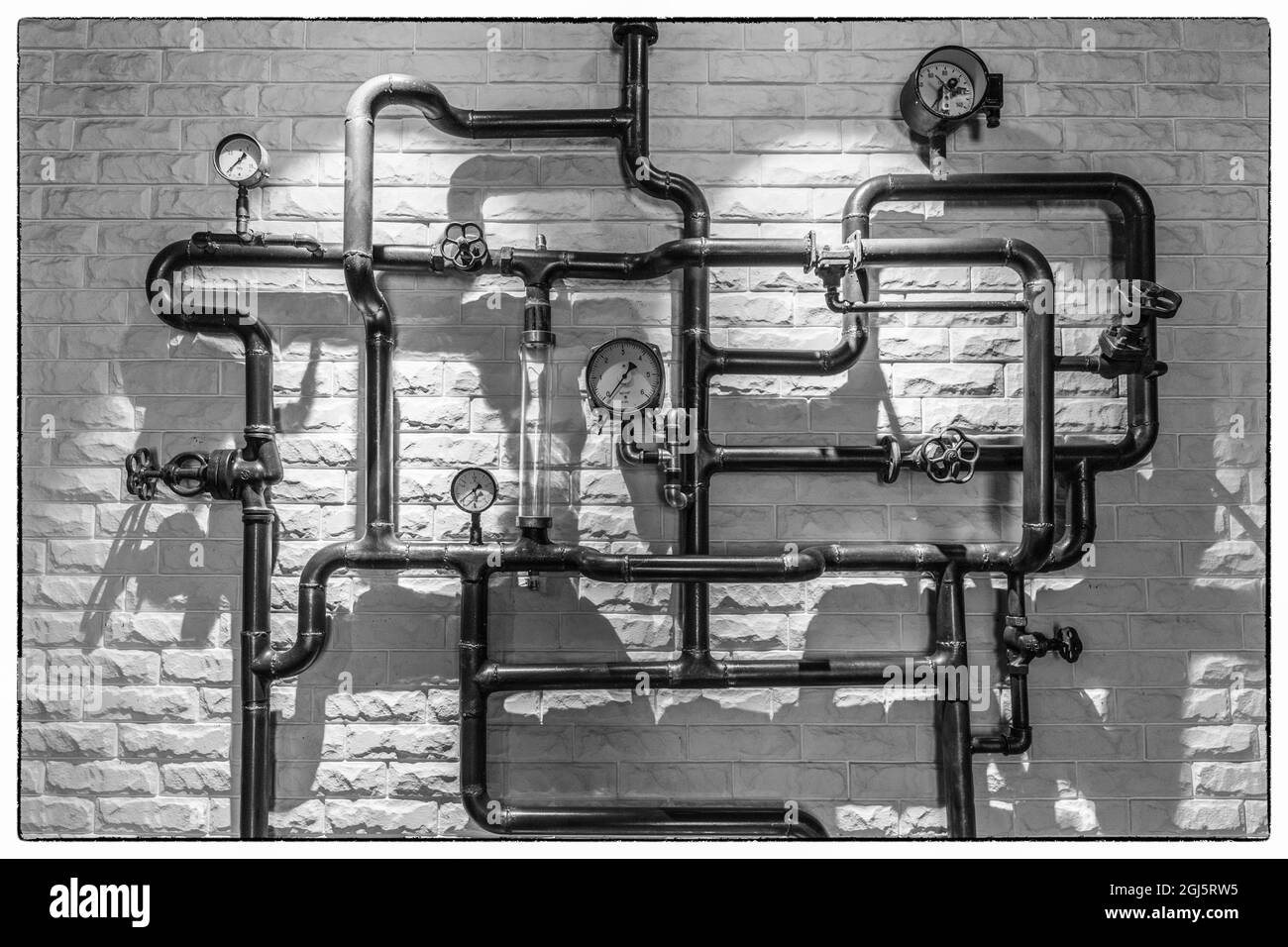 Georgia, Tbilisi. Preparare i tubi da pub. Foto Stock