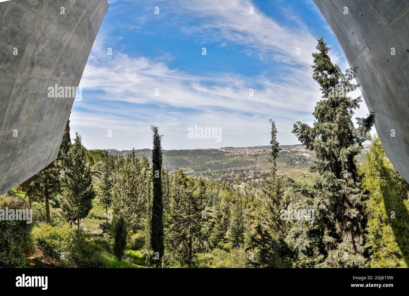 Israele, Gerusalemme. Yad Vashem, il Centro Mondiale per la memoria dell'Olocausto. Foto Stock