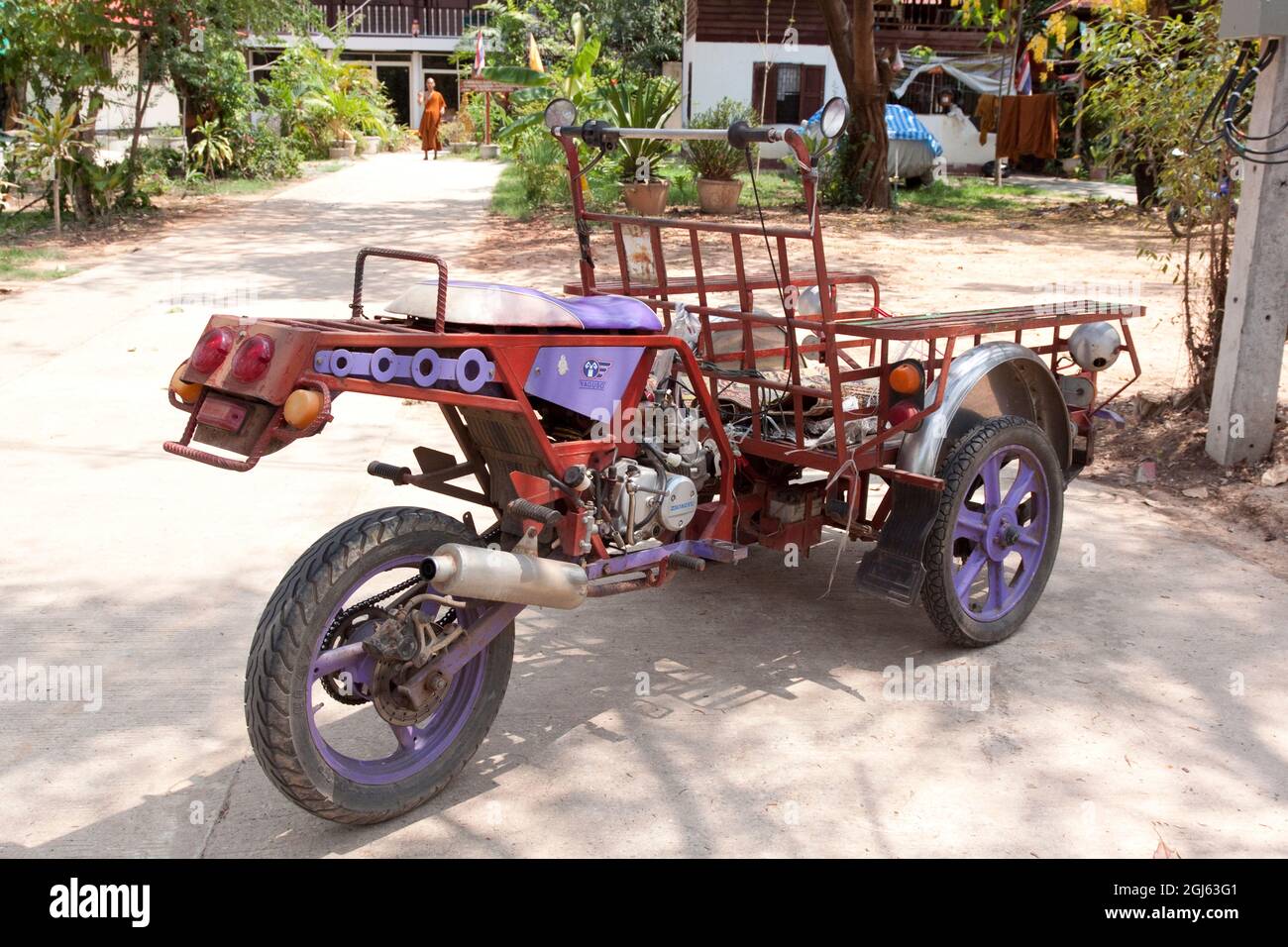Thailandia. Veicolo a tre ruote. Foto Stock