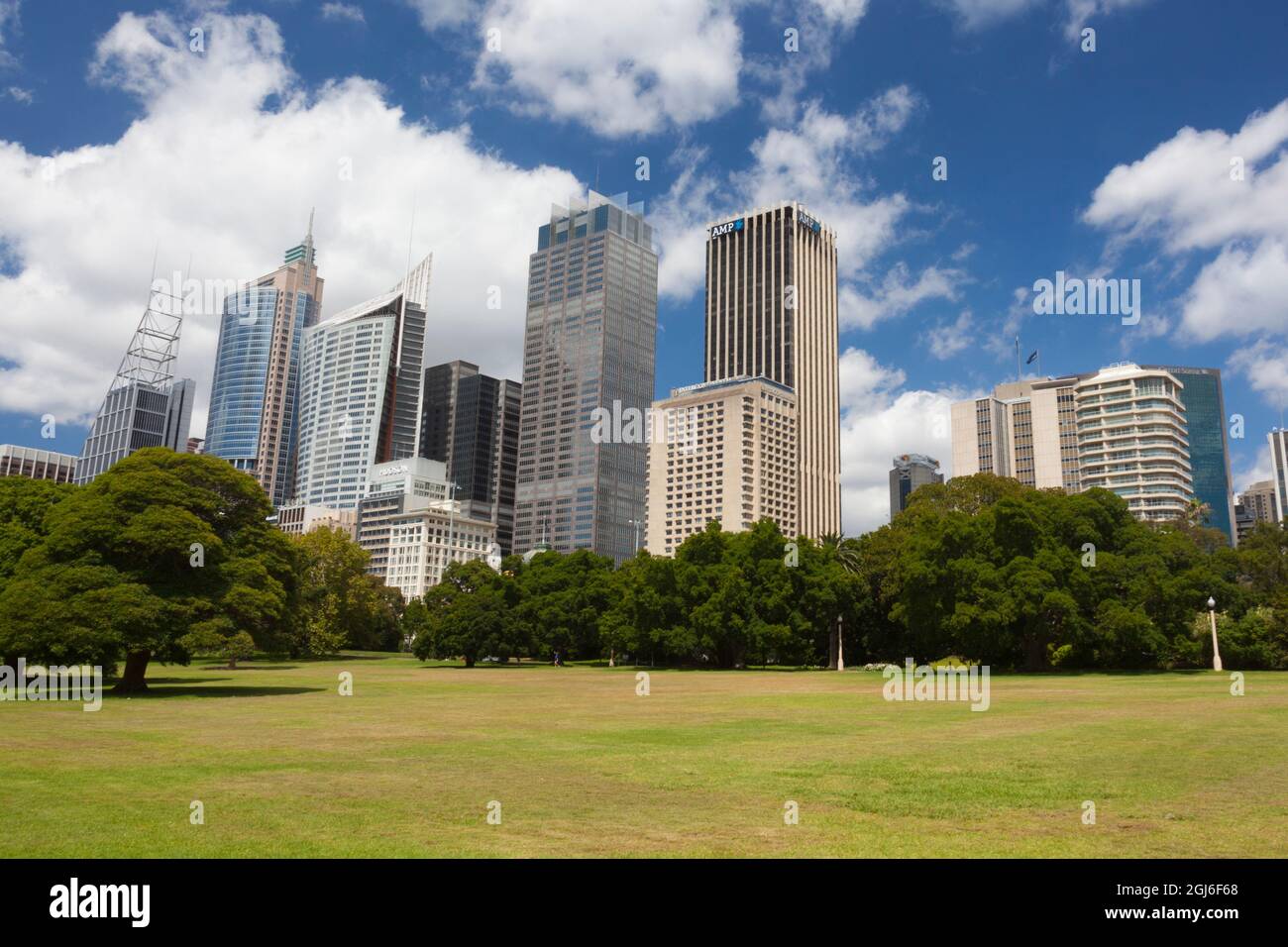 Skyline della città di Sydney, Australia. Foto Stock
