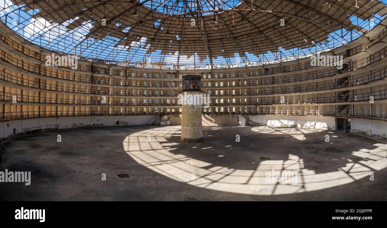 Cuba. Interno della struttura carceraria a Prison Modelo sull'Isola della Gioventù. Foto Stock