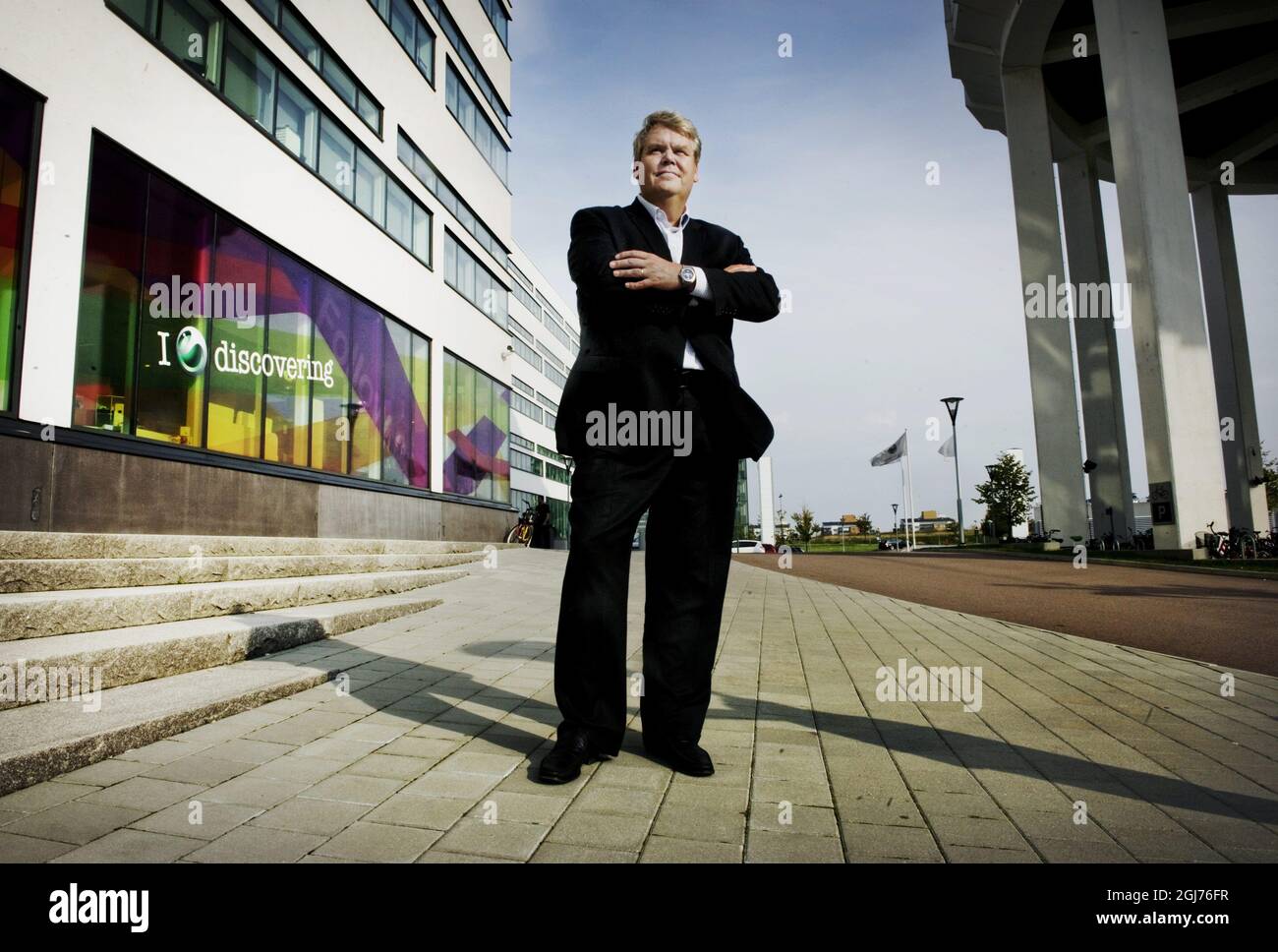 FILE** LUND 2011-09-27 Bert Nordberg Presidente e CEO di Sony Ericsson. Foto: Daniel Nilsson / SCANPIX / Kod 30425 Foto Stock