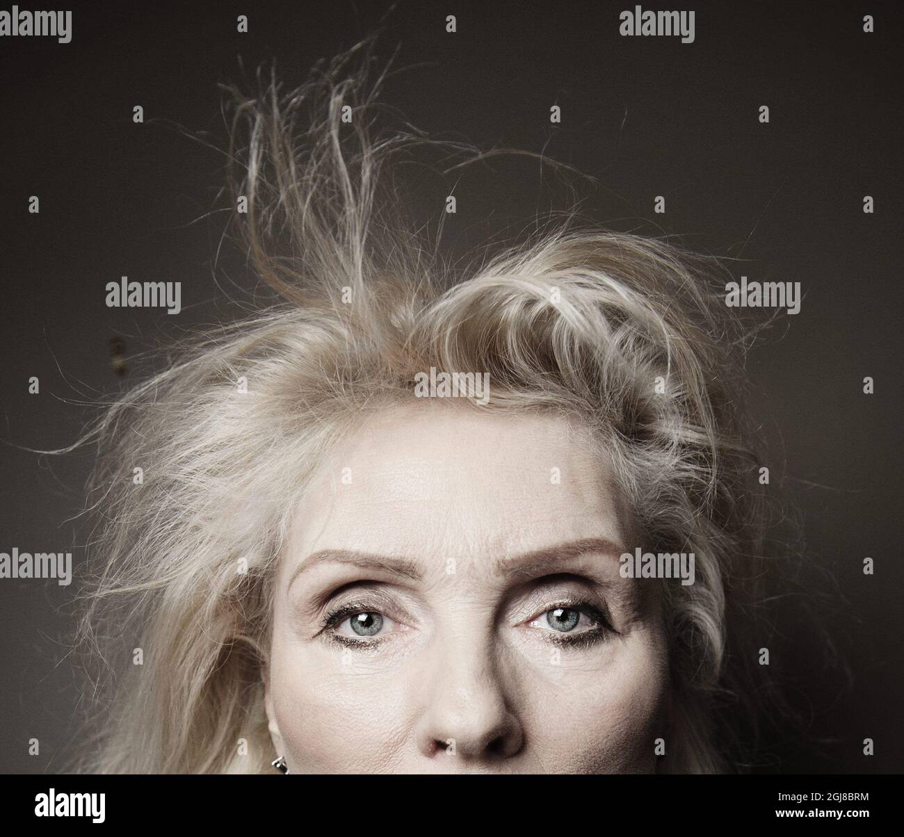 STOCKHOLM 2014-02-03 il cantante americano Debbie Harry della band punk rock Blondie. Foto: Pi Frisk / SVD / TT / Kod 30583 Foto Stock