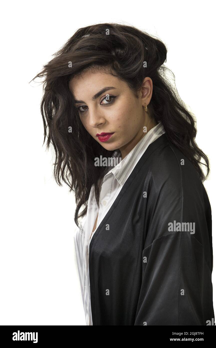 STOCCOLMA 2014-09-16 Charlotte Emma Aitchison alias Charli XCX, cantante e cantautore inglese. Foto: Lars Pehrson / SVD / TT / Kod 30152 Foto Stock