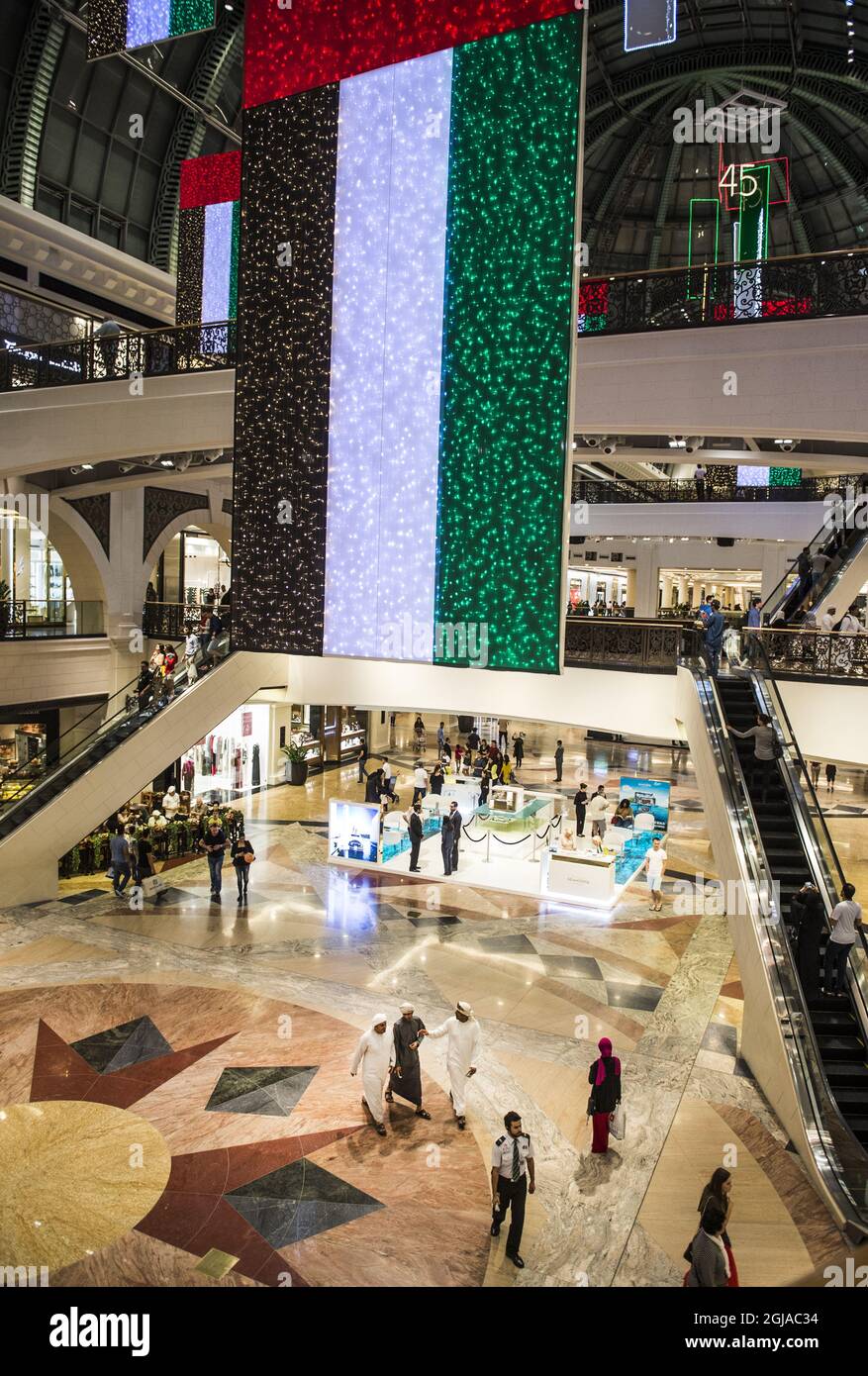 DUBAI 2016-11-20 Mall of the Emirates Foto: Lars Pehrson / SVD / TT / Kod: 30152 Emirati Arabi Uniti , geografia, viaggi, economia, commercio, consumatori, finanza, Foto Stock