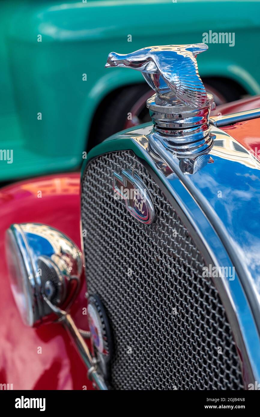 Combinazione Ford/Chevrolet classica auto Foto Stock