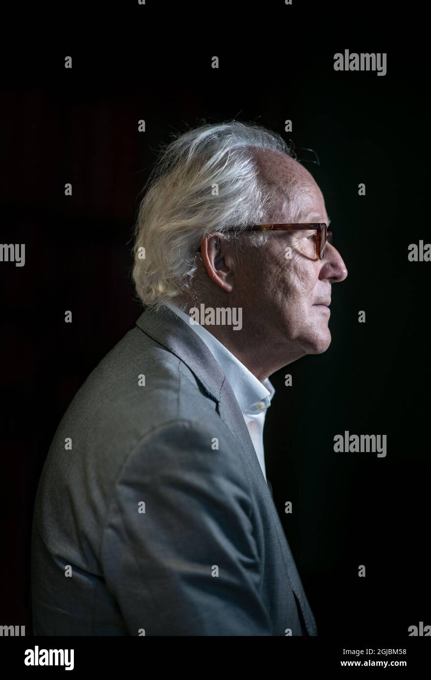 Lars Heikensten, direttore esecutivo della Fondazione Nobel, fotografato nei locali della Fondazione Foto: Staffan Lowstedt / SVD / TT / Kod: 30312 Foto Stock