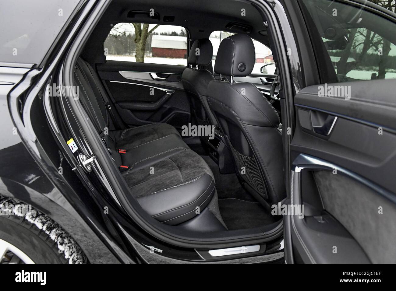 Audi A6 Avant 40 TDI Proline. Auto strada, comunicazione stradale, veicolo, trasporto diesel sedili posteriori Foto: Pontus Lundahl / TT / kod 10050 Foto Stock
